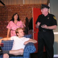 Cinda Mulneix Jamison, Scot Randolph & Steve Goff in a scene from I TAKE THIS MAN